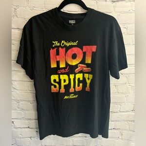 5/$20 Hot Tamales‎ The Original Hot and Spicy Black T-Shirt Brisco Brands Size M